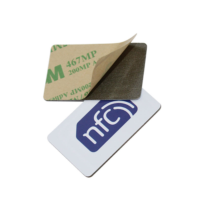 Custom Printable Flexible Anti-Metal RFID NFC Tag for Metal Surface Applications