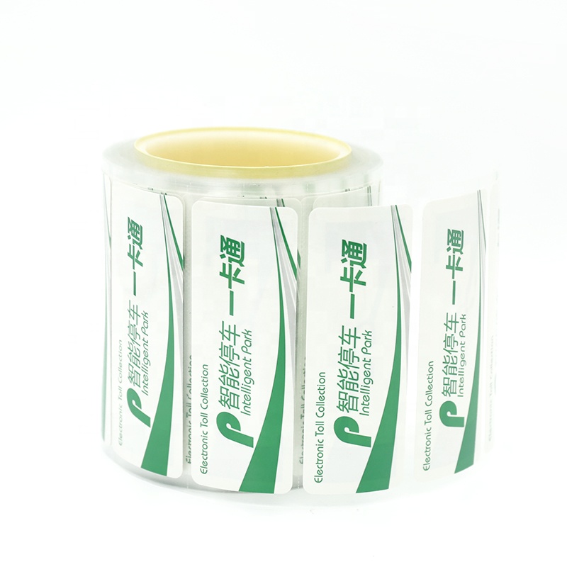 Custom RFID Windshield Tamper-Proof Tag for Smart Parking
